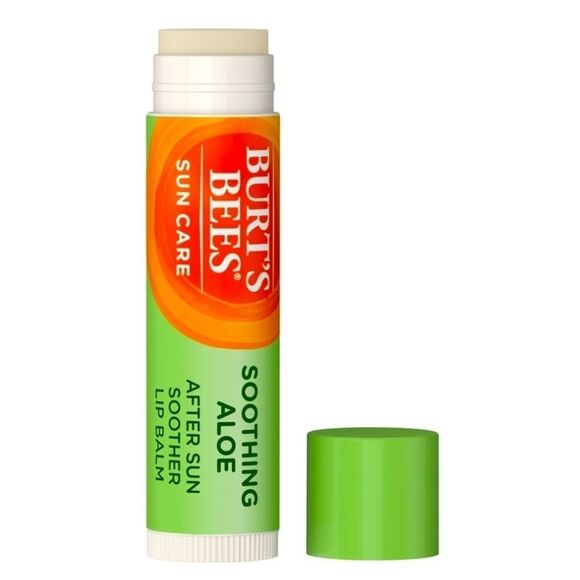 SALE Burts Bees Sun Care Aloe Lip Balm - Picture 1 of 5